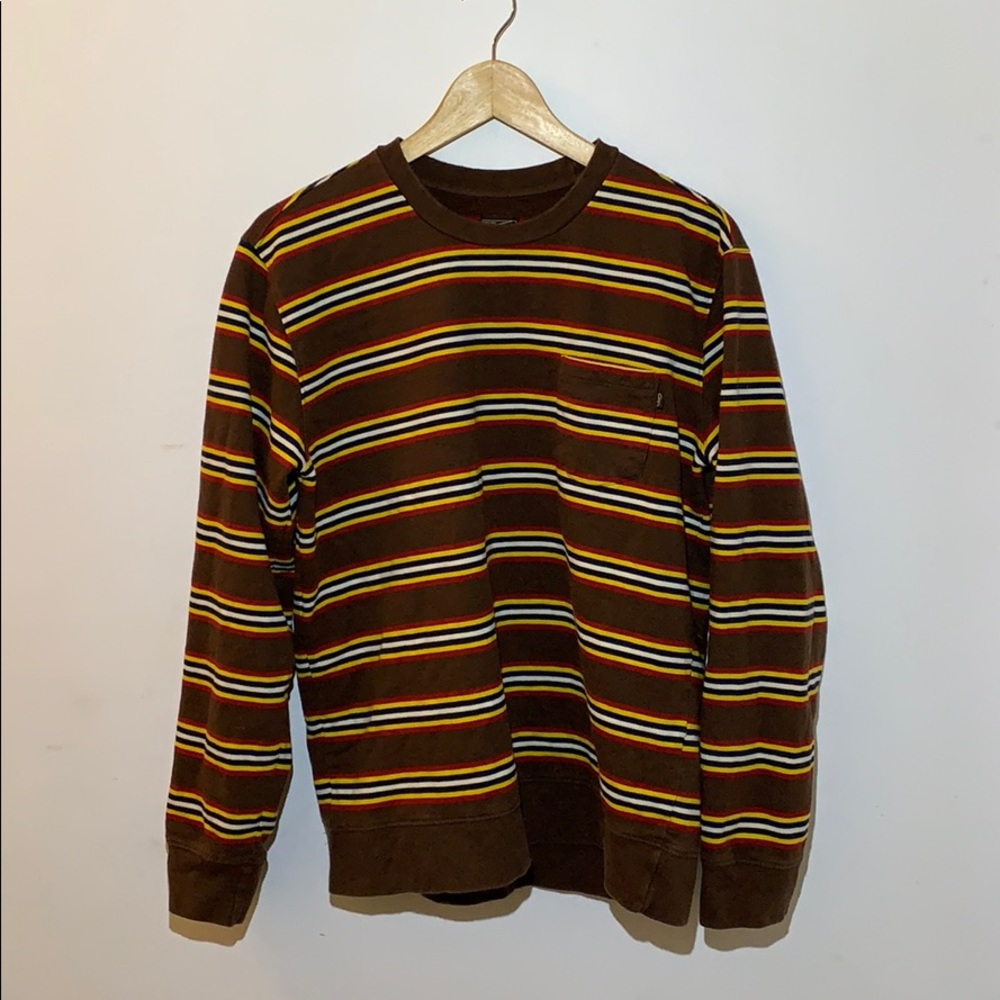 Obey striped long sleeve.